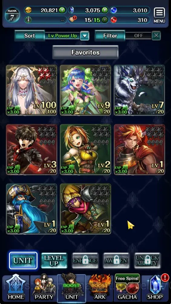 Last Cloudia Accounts GLOBAL|Rank 7|3k Crystal|Collab Brave Frontier (Fi image 1