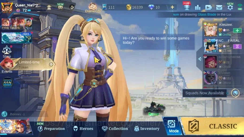 Mobile Legends: Bang Bang Accounts Hero 113|Skin 173|High Immo 124|CC Nata,Annual Les image 1