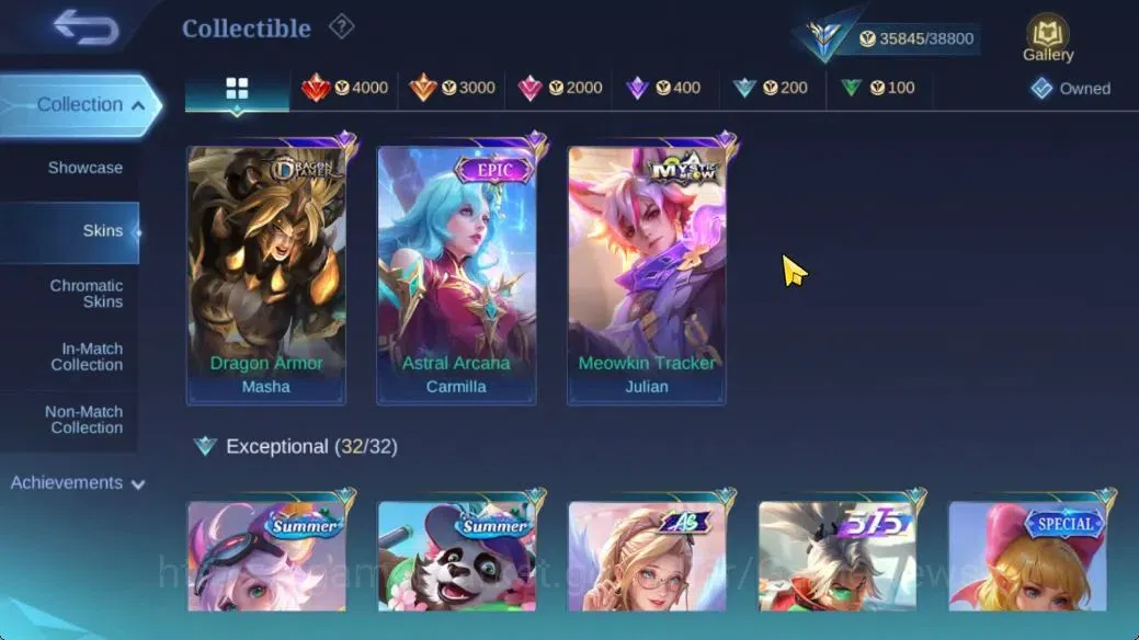 Mobile Legends: Bang Bang Accounts Hero 113|Skin 173|High Immo 124|CC Nata,Annual Les image 10