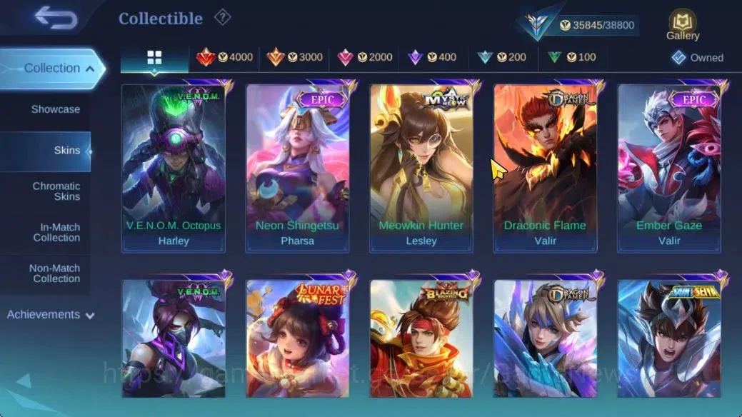 Mobile Legends: Bang Bang Accounts Hero 113|Skin 173|High Immo 124|CC Nata,Annual Les image 8