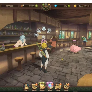 The Seven Deadly Sins: Grand Cross Endgame Global|4,1M CC|130 DM+53 LS|6 LR+7 UR+Collab ReZer image 1