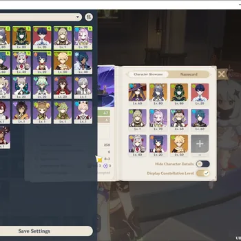 Genshin Impact Accounts Mid Game Asia|AR 47|2 Limited + 3(*5 Weapon)|Lauma+Signature,Nefer|Reuni On|All Unset|Male MC|Take