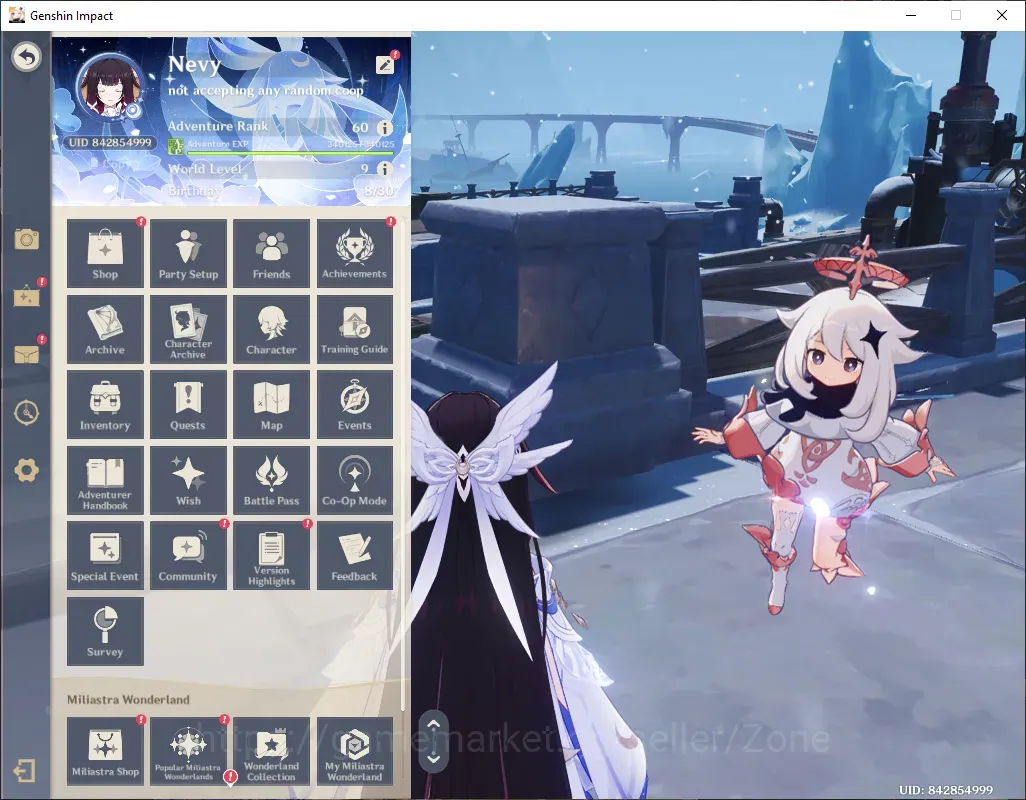 Genshin Impact Accounts Others ASIA|AR 60|20 Limited+14(*5 1