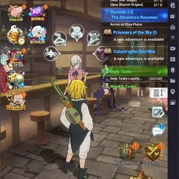 The Seven Deadly Sins: Grand Cross Accounts Others ASIA |2M CC|LR Mesis 2/6,SuTrice 1/6|UR Menor 1/6,SKuld 1/6,ODK 1/6
