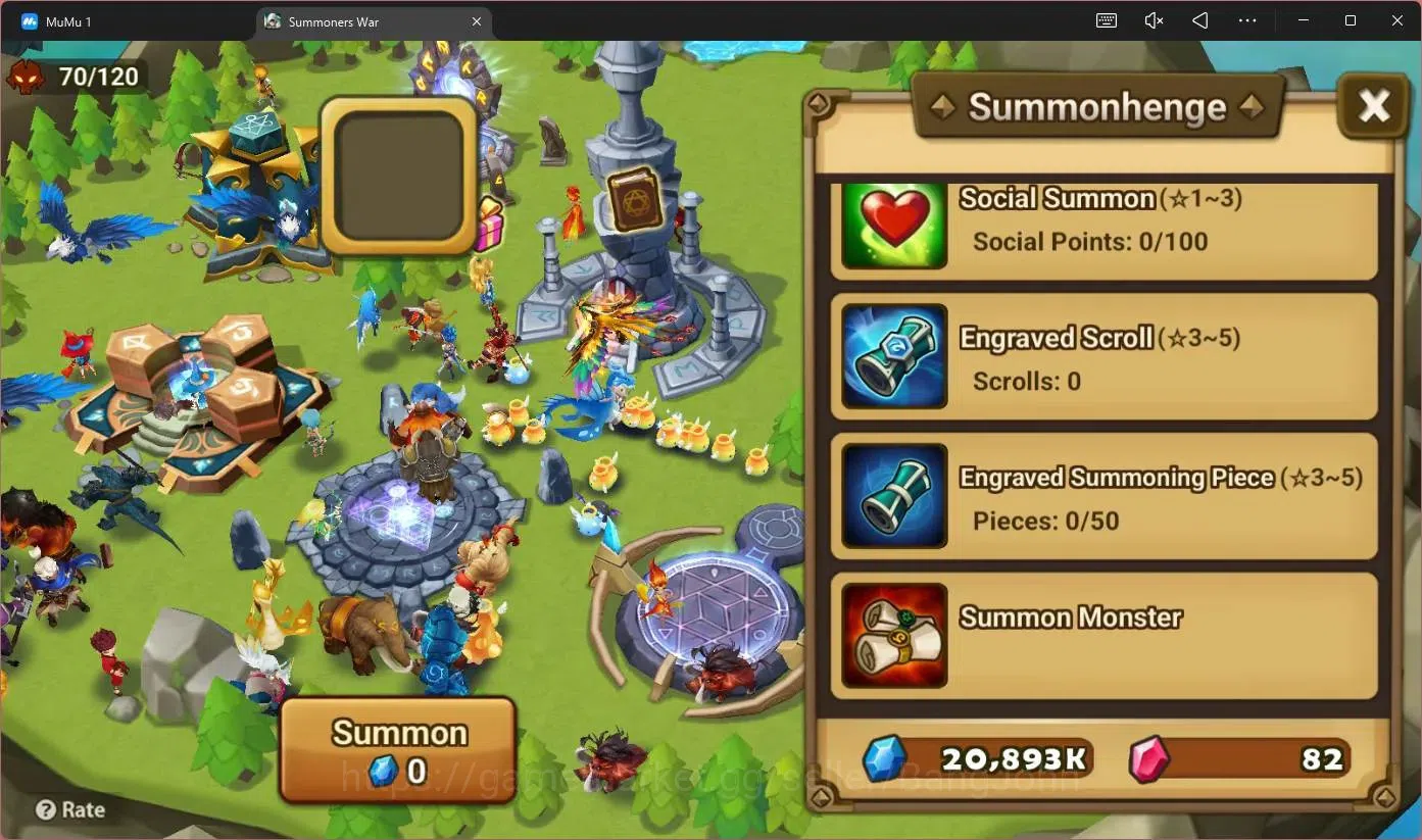 Summoners War: Sky Arena Accounts GLOBAL | NB 5 TESHAR,Starter Gacha 115 12Y+160 11Y image 6