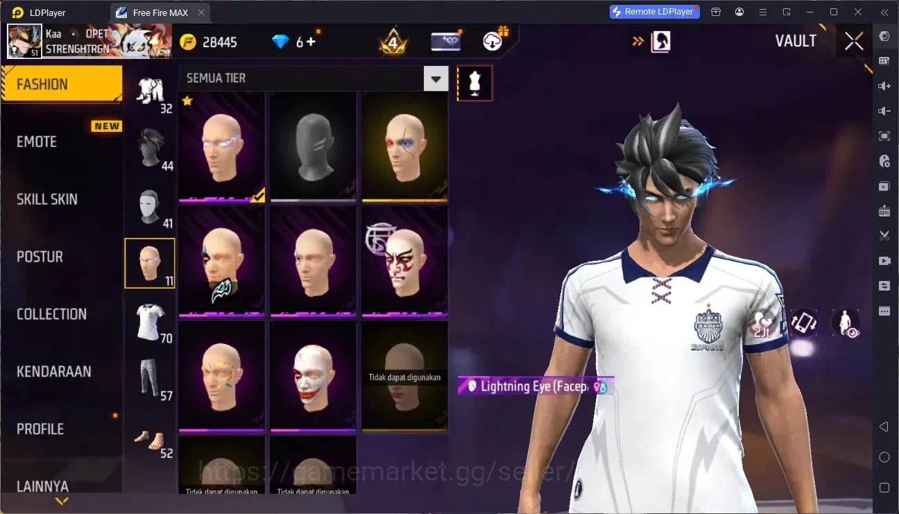 Free Fire Accounts Indonesia | 2 EVO (M1014 Scorpio Shatter Lv8, M60 image 13