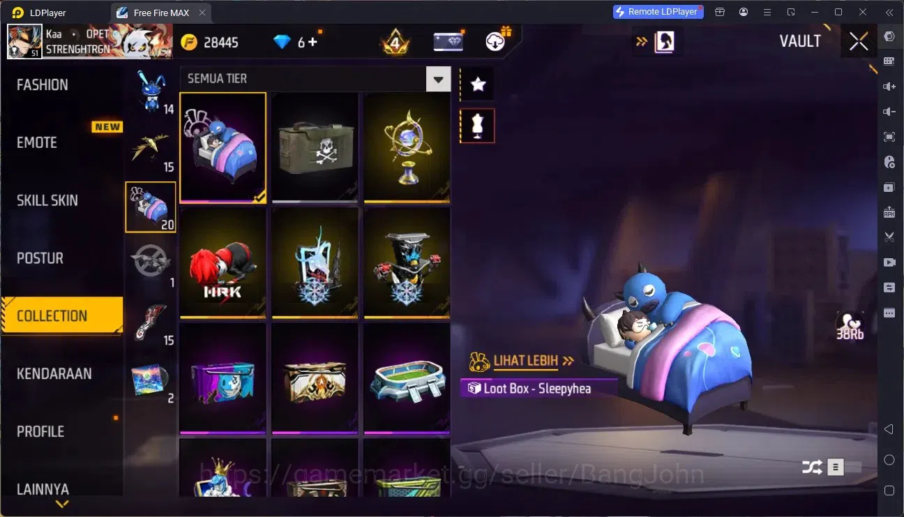 Free Fire Accounts Indonesia | 2 EVO (M1014 Scorpio Shatter Lv8, M60 image 19