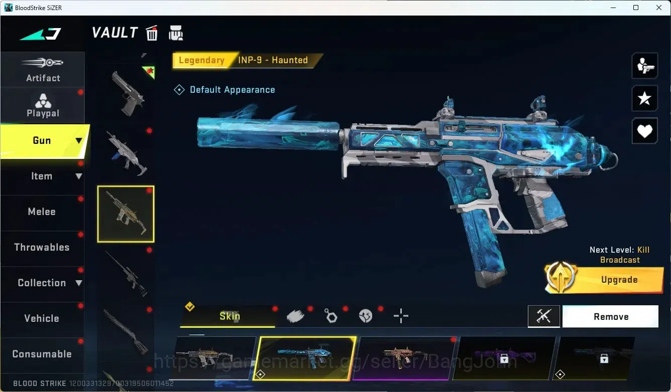 Blood Strike Accounts ASIA | ETERNAL: Desert Eagle-Scorpius|1 Collab Gun image 10