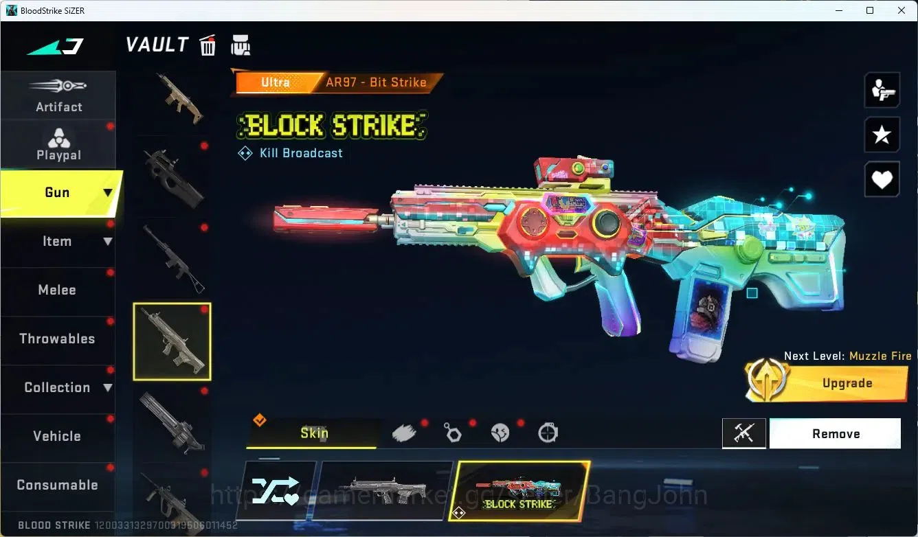 Blood Strike Accounts ASIA | ETERNAL: Desert Eagle-Scorpius|1 Collab Gun image 13