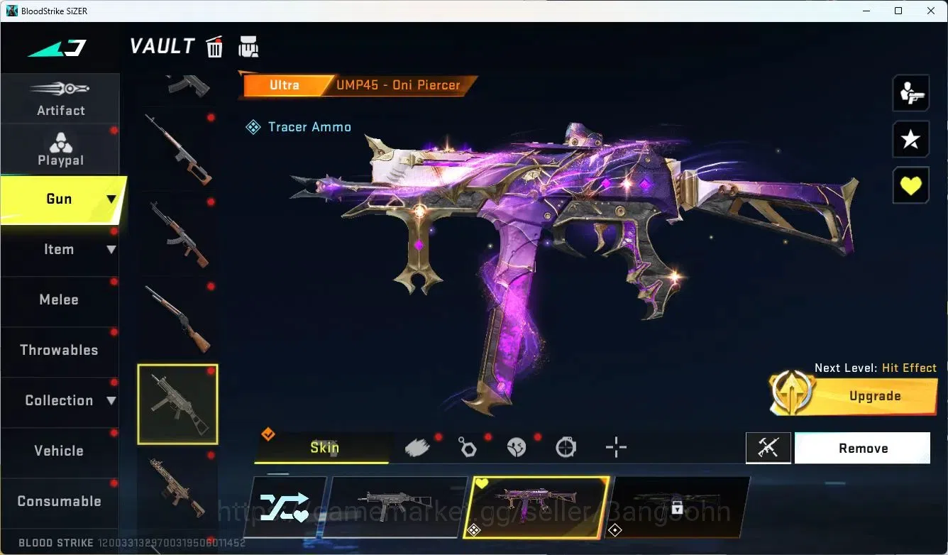 Blood Strike Accounts ASIA | ETERNAL: Desert Eagle-Scorpius|1 Collab Gun image 17