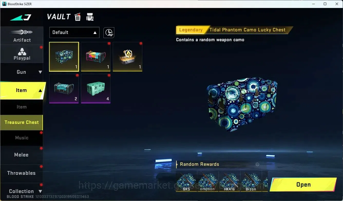 Blood Strike Accounts ASIA | ETERNAL: Desert Eagle-Scorpius|1 Collab Gun image 20