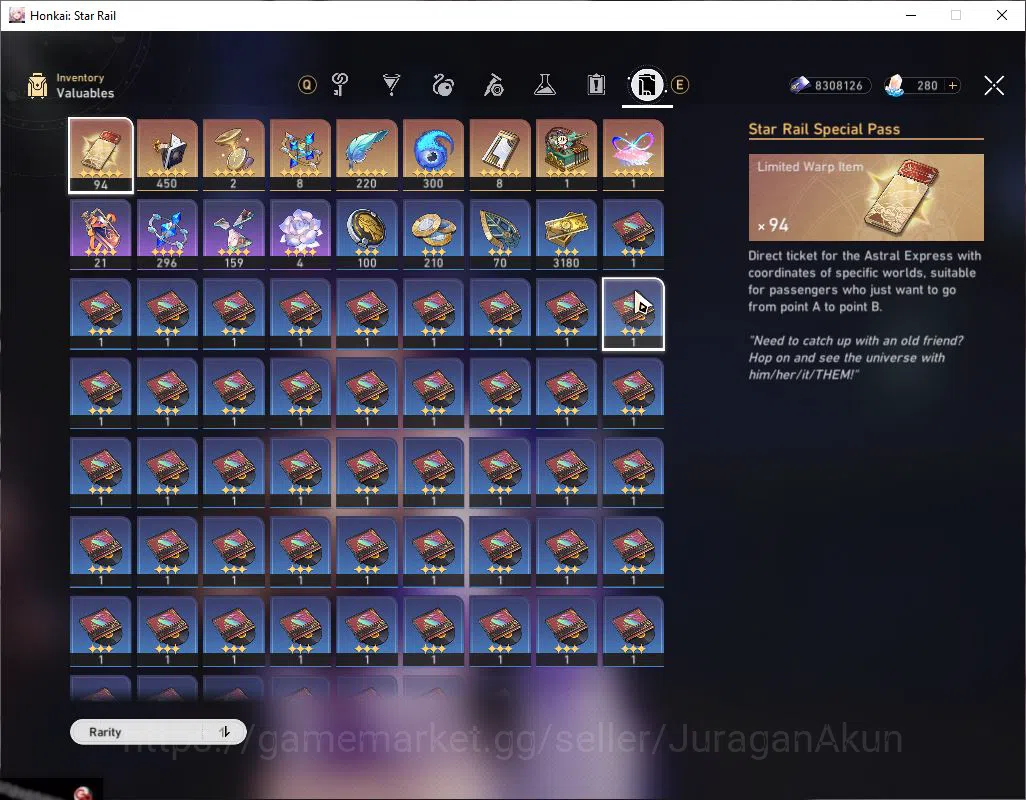 Honkai Star Rail Accounts ASIA|TL 65|Starter 8 Limit [Acheron,Anaxa,Chiper]+ image 4