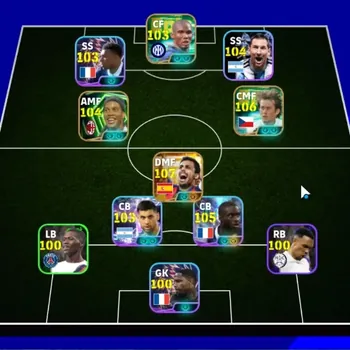 eFootball Accounts High-End Android|Power 3204|Big Time Rodri|16 Epic (Tomas