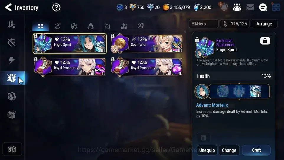 Epic Seven Accounts GLOBAL Unverif|New Era|7 ML(LOTScales,Har setti,Ru image 14