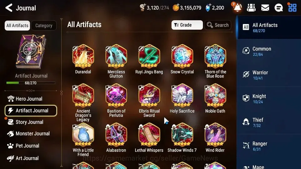 Epic Seven Accounts GLOBAL Unverif|New Era|7 ML(LOTScales,Har setti,Ru image 9