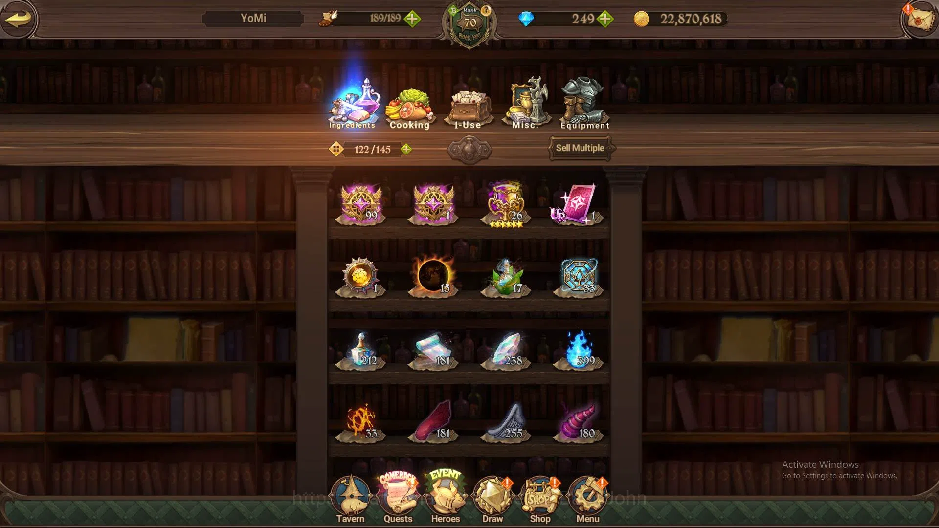 The Seven Deadly Sins: Grand Cross Accounts Endgame ASIA|3.7M CC|2LR Milim,Helbram|UR meresca,DKM,C.Arthur|9 Collab 4