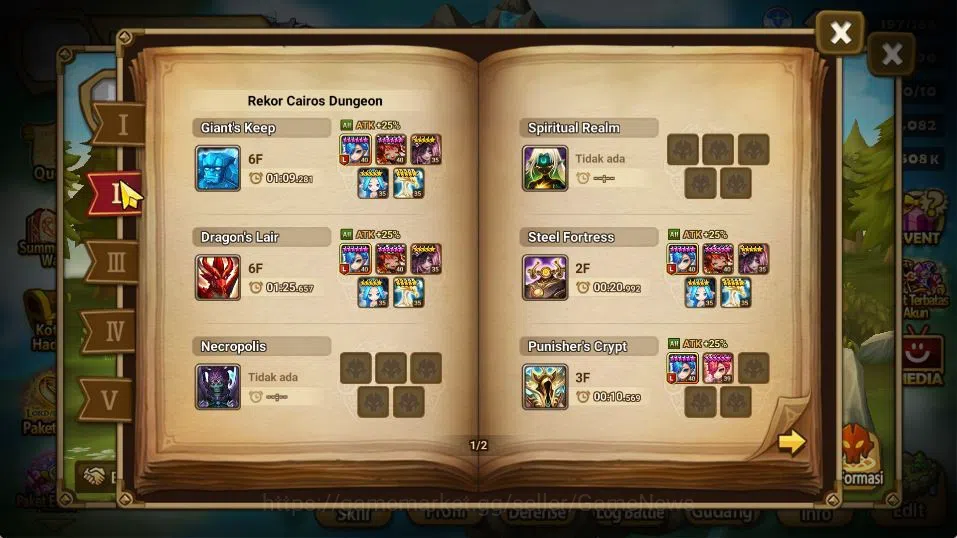 Summoners War: Sky Arena Accounts GLOBAL|Lv 32|1 LD[Eludia]|6 Total NB5(Nora,Brandia image 4