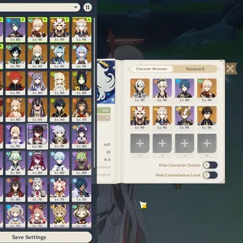 Genshin Impact Accounts Others EU|AR60|1 Prem Team|15 Limited + 14(5*Wp)|(Arlech C6,Arataki Itto C6,Shogun,Hu