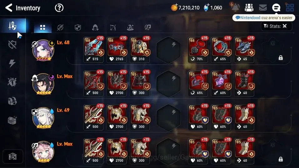 Epic Seven Accounts GLOBAL Unverif|New Era|2 ML(Rhianna and Luciella,H image 8