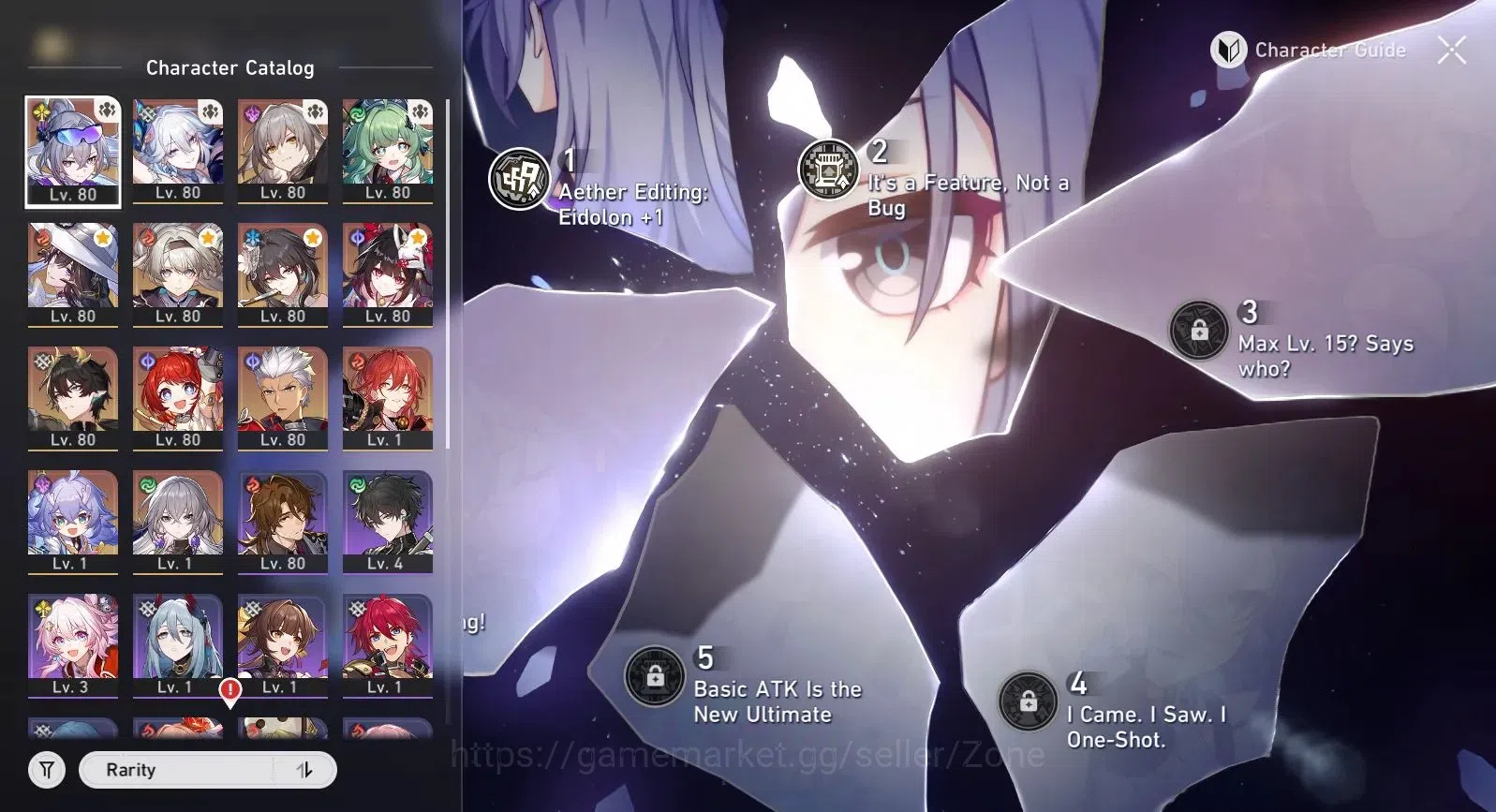 Honkai Star Rail Accounts ASIA|TL68|SW999E2+LC,YaoGuang+LC,TheDahlia+LC,HuoH image 3