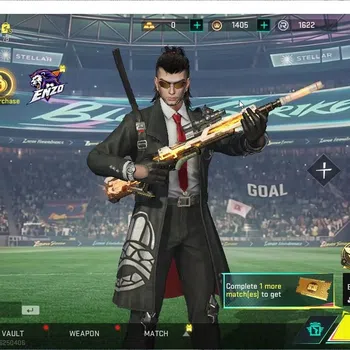 Blood Strike Collab Skin ASIA|5 ULTRA (Striker ZERO-Agent Zero,KAR98K-Star  image 1