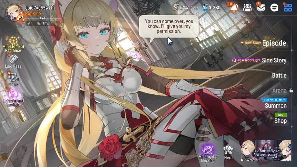 Epic Seven Accounts Global Unverif|New Era|2 ML(Rhiana&Luciel,Designer image 1