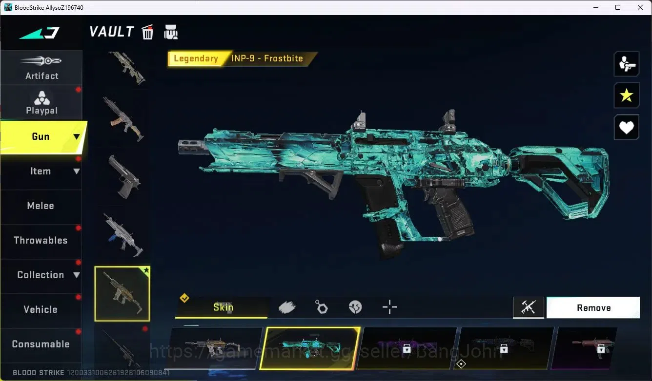 Blood Strike Accounts ASIA|Collab MCX - EVA-00|5 Legendary Gun|Collab Et image 3