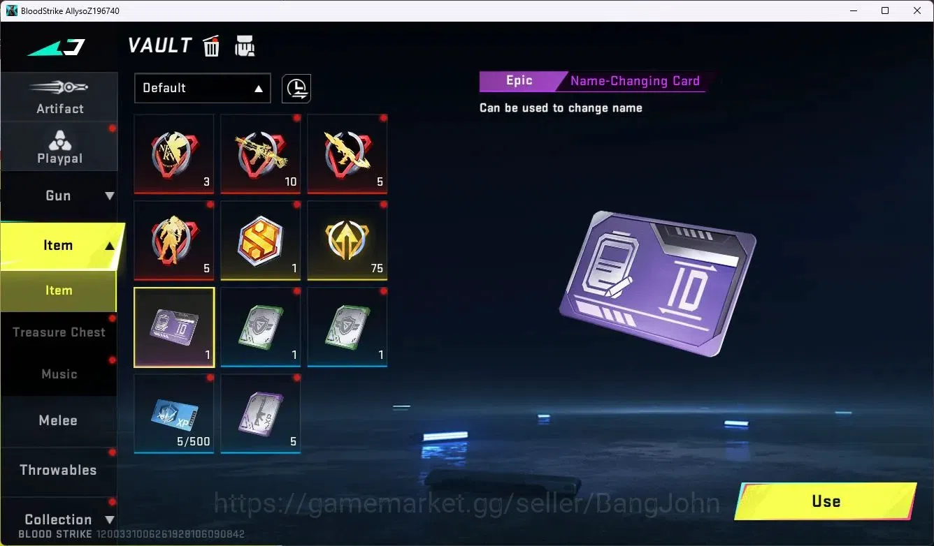 Blood Strike Accounts ASIA|Collab MCX - EVA-00|5 Legendary Gun|Collab Et image 8