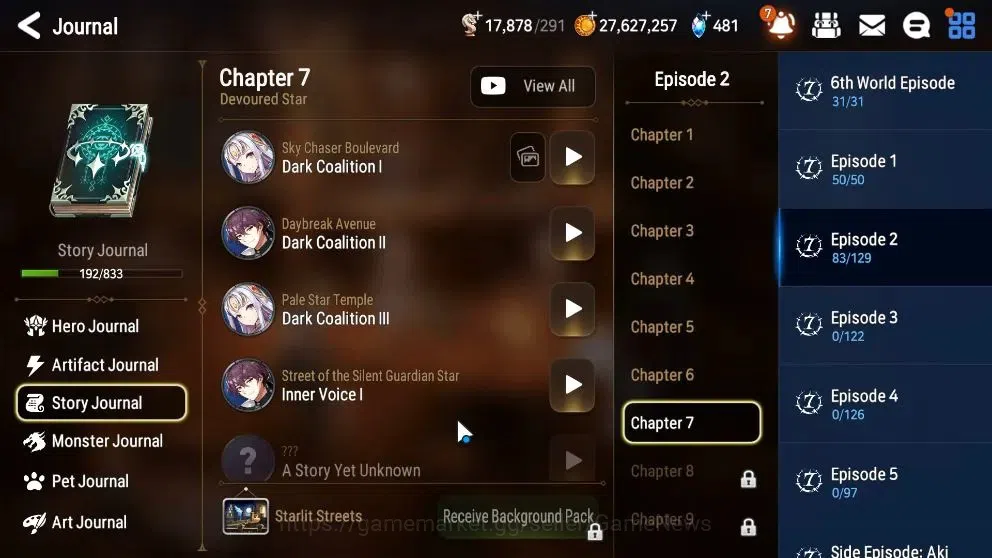 Epic Seven Accounts High-End ASIA Verif|15 ML(Rhiana&Luc,BysHwayung,CQ lilias,etc)+Setsuka,TA Coli,etc|Auto W Hunt|17K 15