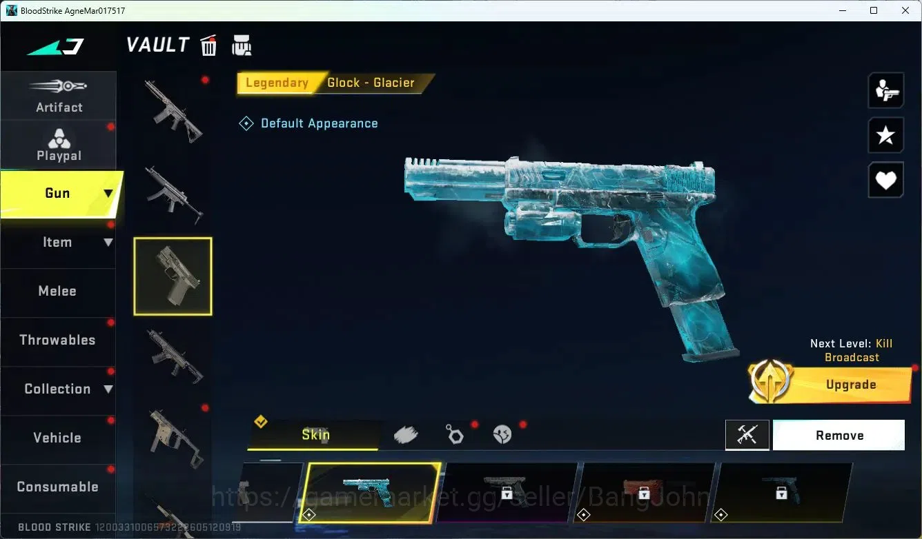 Blood Strike Accounts ASIA | Collab MCX-EVA-00 | 3 Legendary Skins | Ult image 16