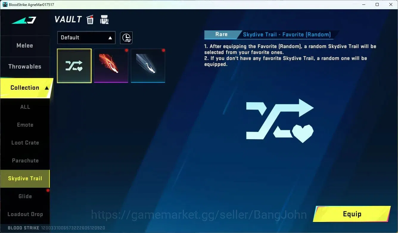 Blood Strike Accounts ASIA | Collab MCX-EVA-00 | 3 Legendary Skins | Ult image 8