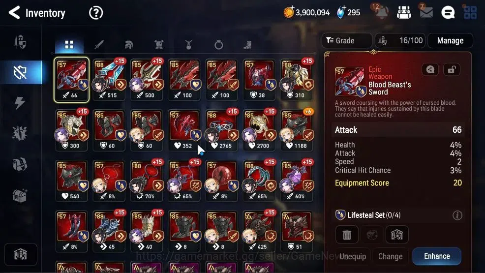 Epic Seven Accounts GLOBAL UnVerif|New Era|7 ML(Monarch S Iseria,LC be image 14