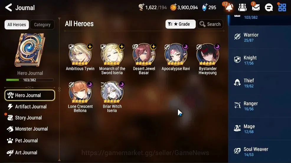 Epic Seven Accounts GLOBAL UnVerif|New Era|7 ML(Monarch S Iseria,LC be image 6