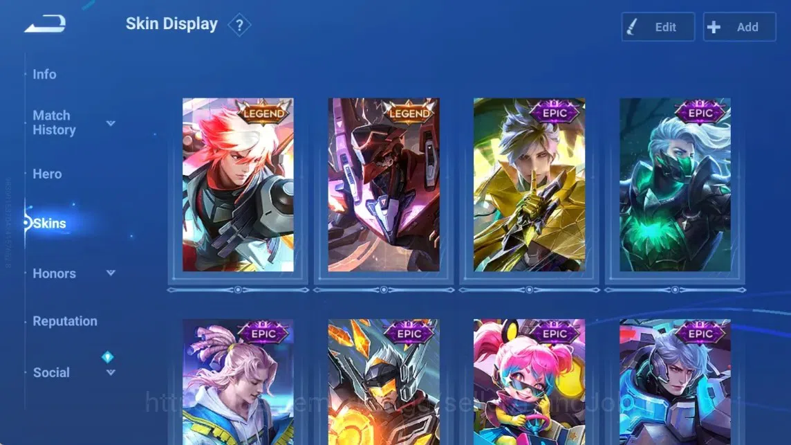 Honor of Kings Accounts Rare Skin Global|67H 50S|Legend Lam & Kaizer|Epic [Gao Changgong,Gao,Lu Bu,Cai 4