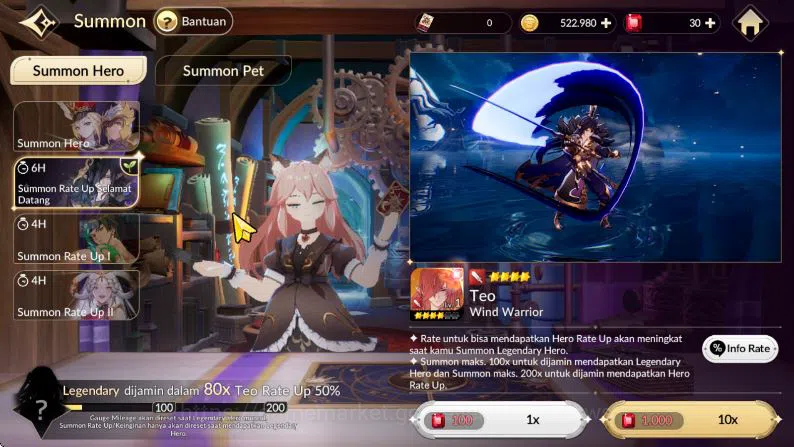 Seven Knights Re:Birth Accounts [Re:BIRTH] SEA|9 Legendary|3 SPECIAL|TeoTC1,Ace,Ra image 6
