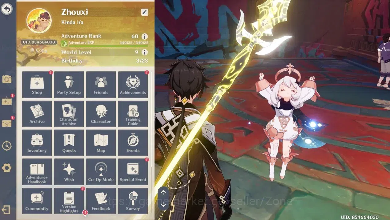 Genshin Impact Accounts End Game Asia|End Game|AR 60|21 Limited Char(Mavuika,Columbina,Furina,Neuvillette,Yelan,Etc.)+14 1