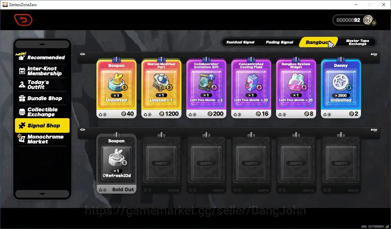 Zenless Zone Zero Accounts Starter ASIA | IK 27| 2 Limit [(Pyrois C2)+sign,Ye Shunguang],10 Char A-Rank|1 S-Rank Bangboo| Mc 11