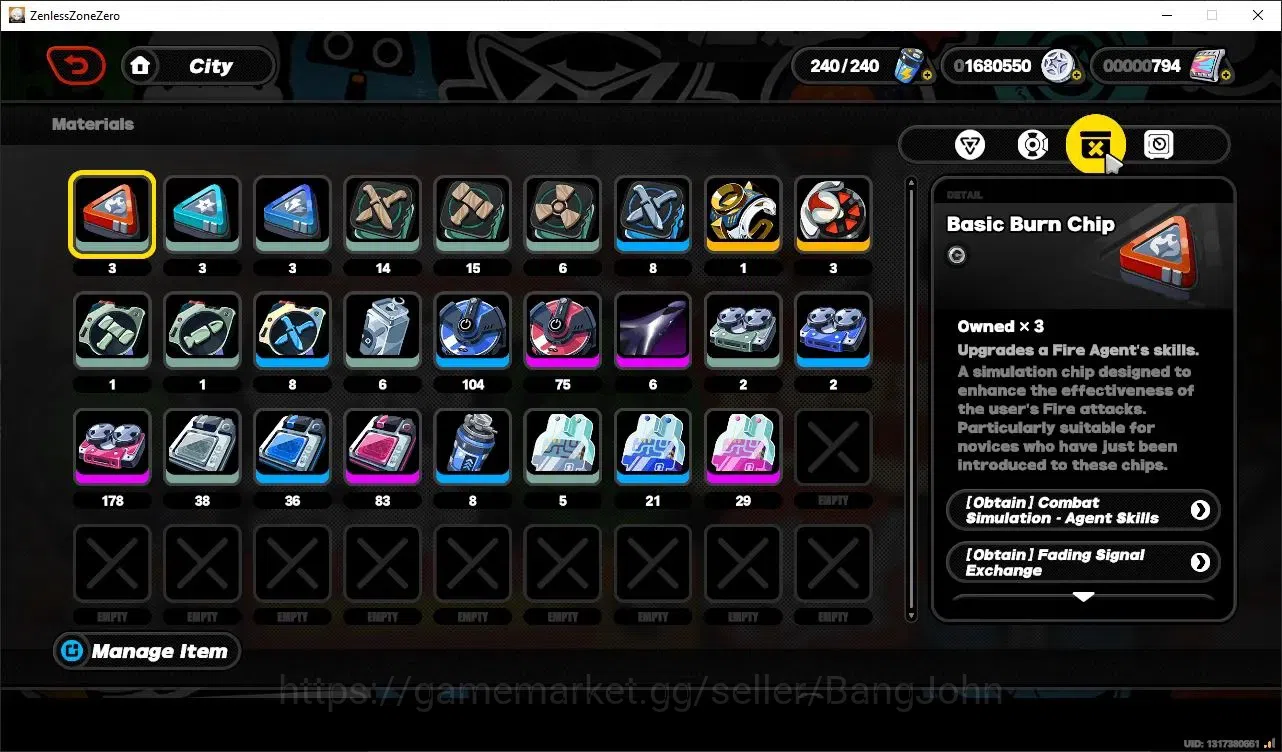 Zenless Zone Zero Accounts Starter ASIA | IK 27| 2 Limit [(Pyrois C2)+sign,Ye Shunguang],10 Char A-Rank|1 S-Rank Bangboo| Mc 15