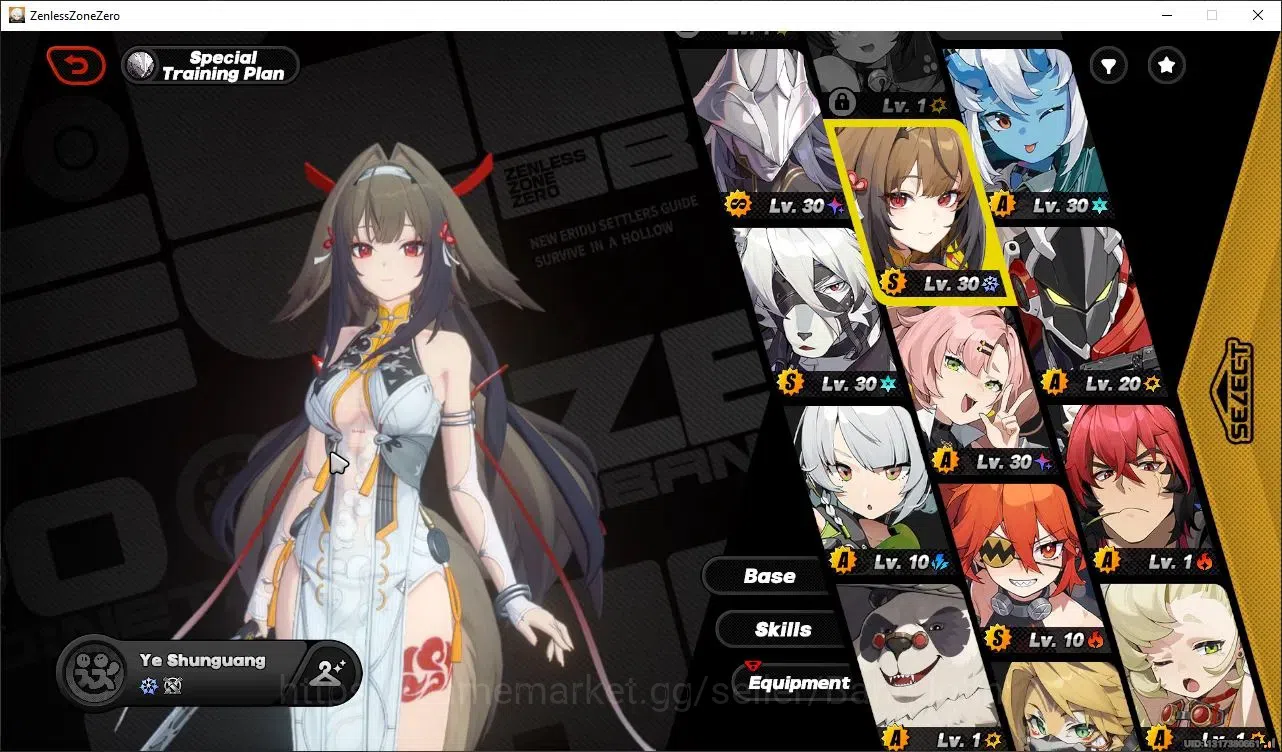 Zenless Zone Zero Accounts Starter ASIA | IK 27| 2 Limit [(Pyrois C2)+sign,Ye Shunguang],10 Char A-Rank|1 S-Rank Bangboo| Mc 5