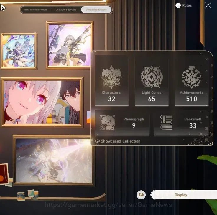 Honkai Star Rail Accounts Asia|TL 66|Premium Elation|9 Limited|(SW 999 E2,Sp image 3