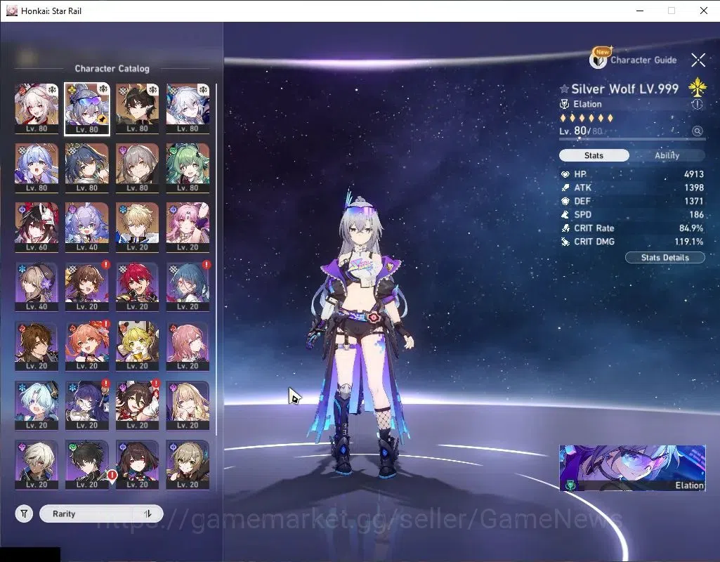 Honkai Star Rail Accounts Asia|TL 66|Premium Elation|9 Limited|(SW 999 E2,Sp image 4