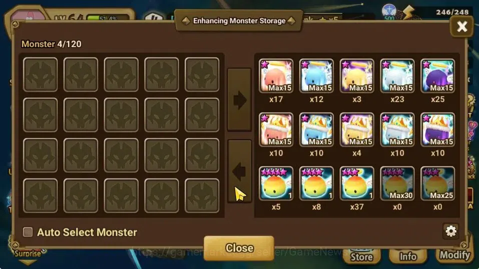 Summoners War: Sky Arena Accounts GLOBAL Lv 64|1 LD[Lucifer]|15 Total NB5[Leo,Tshar, image 14