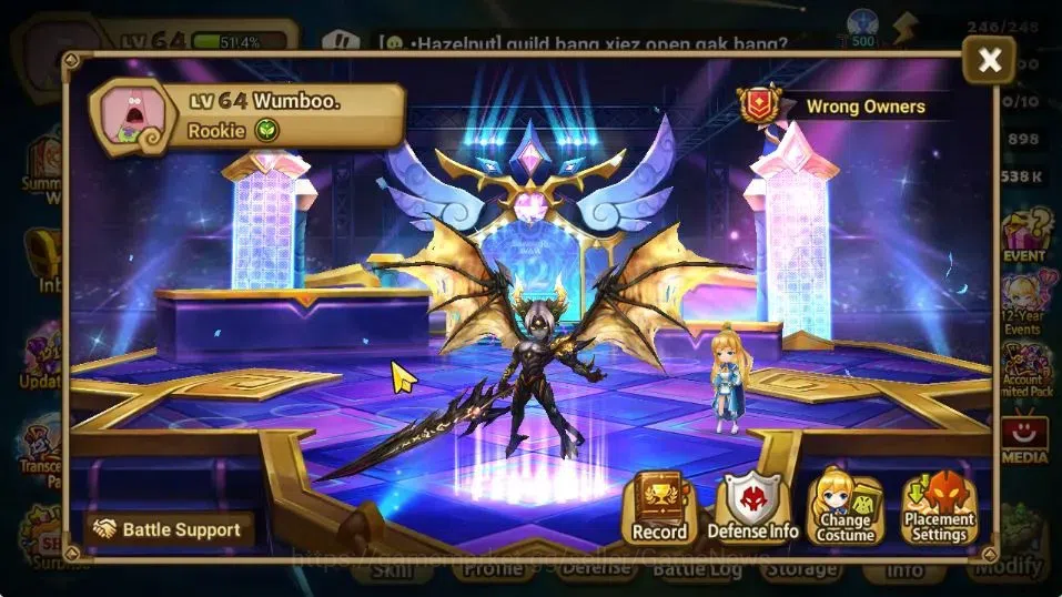 Summoners War: Sky Arena Accounts GLOBAL Lv 64|1 LD[Lucifer]|15 Total NB5[Leo,Tshar, image 2