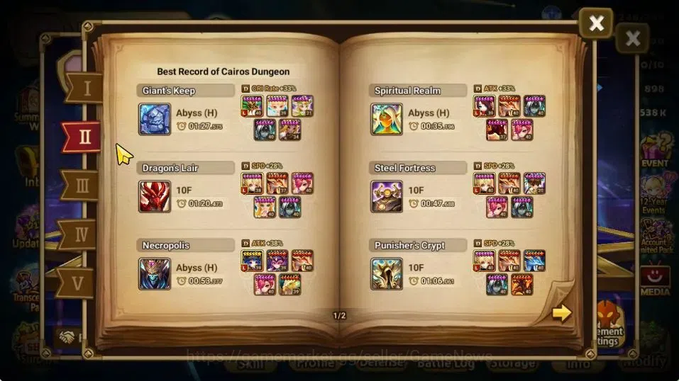 Summoners War: Sky Arena Accounts GLOBAL Lv 64|1 LD[Lucifer]|15 Total NB5[Leo,Tshar, image 4