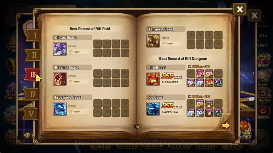 Summoners War: Sky Arena Accounts GLOBAL Lv 64|1 LD[Lucifer]|15 Total NB5[Leo,Tshar, image 5