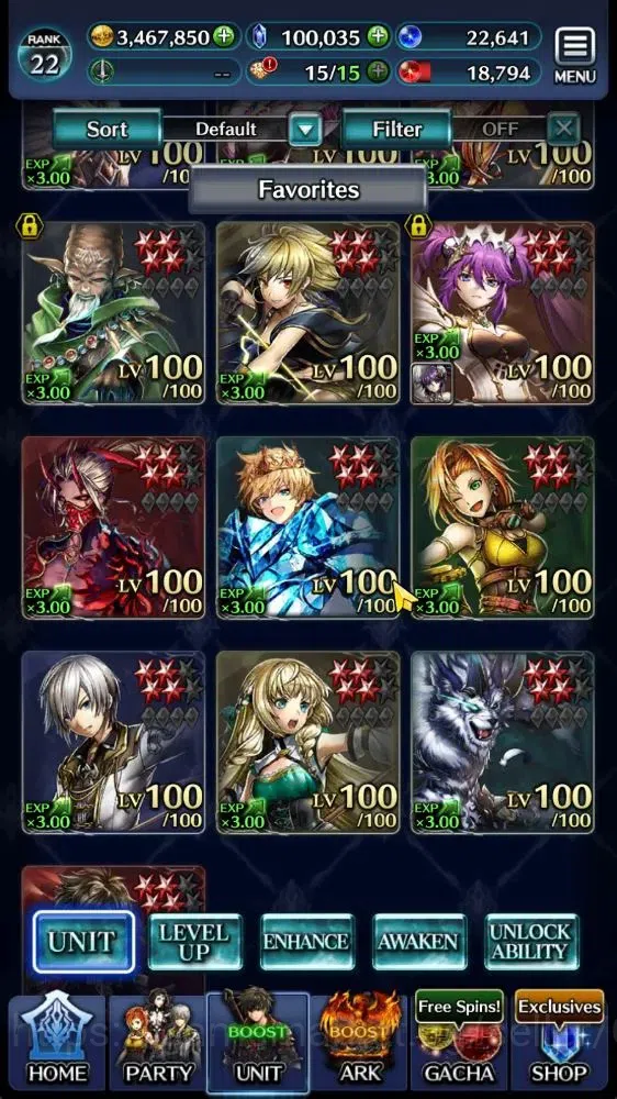Last Cloudia Accounts GLOBAL|Rank 22|100K Crystal|Top Tier Unit [DL Jude image 2