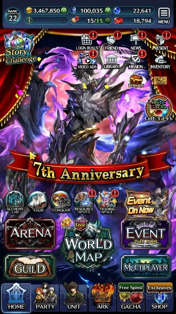 Last Cloudia Accounts GLOBAL|Rank 22|100K Crystal|Top Tier Unit [DL Jude image 6