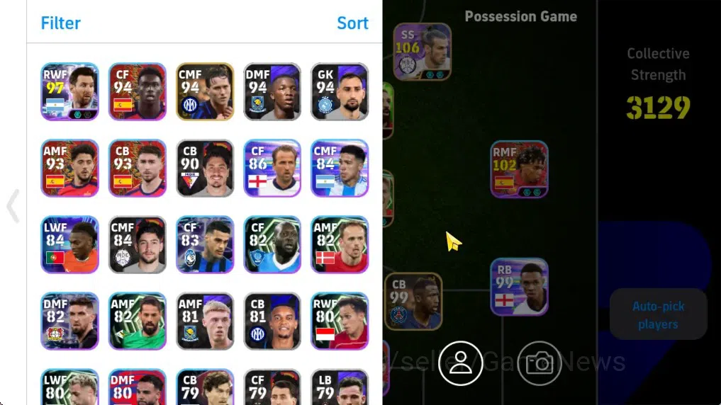 eFootball Accounts Android|Collab Naruto (Epic Gareth Bale),Epic Roy  image 2