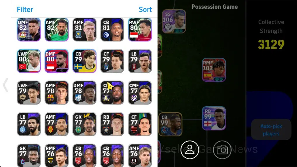eFootball Accounts Android|Collab Naruto (Epic Gareth Bale),Epic Roy  image 3