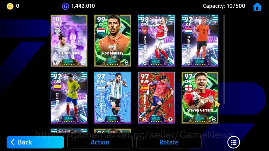 eFootball Accounts Android|Collab Naruto (Epic Gareth Bale),Epic Roy  image 4